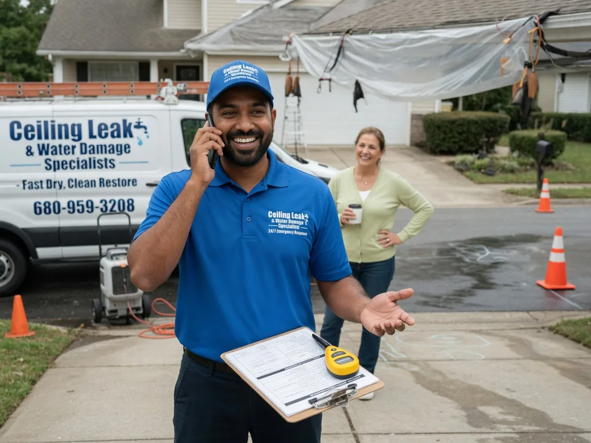 Ceiling Leak Cleanup Plymouth, NC FAQs